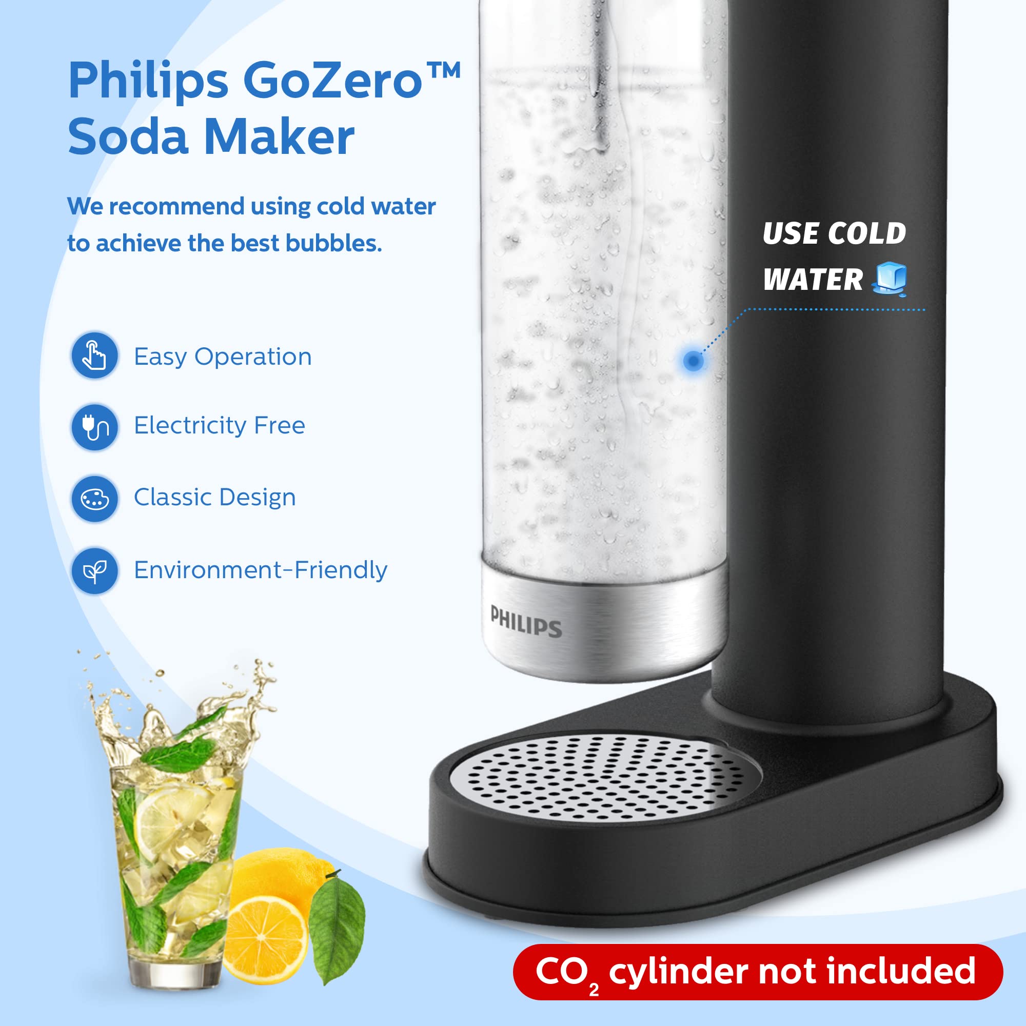 Philips GoZero Soda Maker